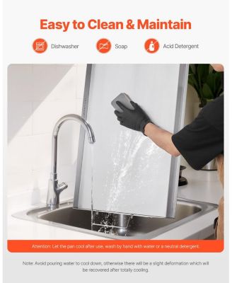 32 x 16 Inch Stainless Steel Griddle Plate for Gas Grill with Handles