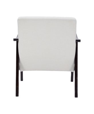 Modern armchair with high back