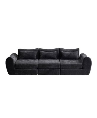 Modular Cloud Sofa, Convertible Folding Sofa Bed, Sectional Cushioned Sofa