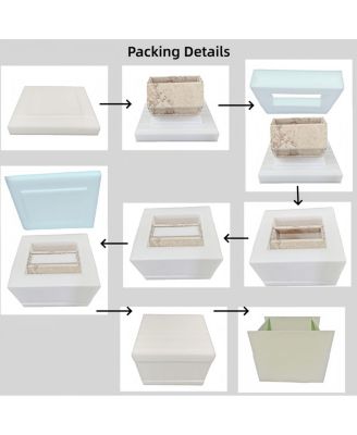 Luxury Marble Hexagon Side Table