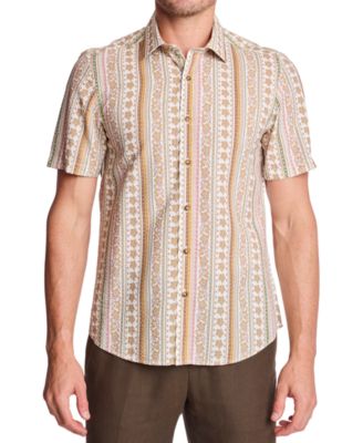 Paisley & Gray Men's Sawyer Shirt - White - Casual shirts