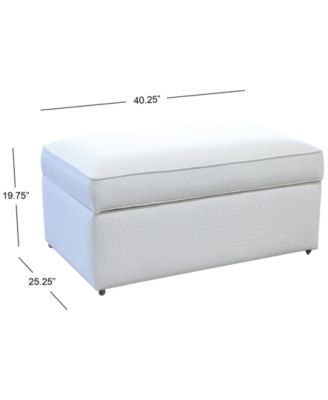Corine 19.8" Rectangular Storage Bench