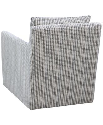 Corine 33" Upholstered Swivel Chair