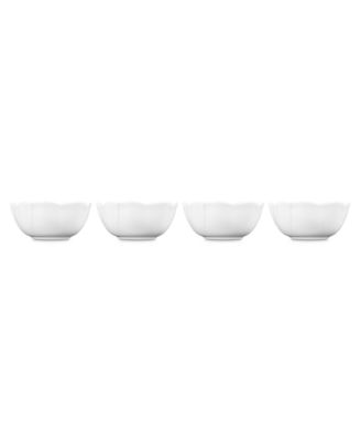 Petal Stoneware 4-Pc. Bowl Set