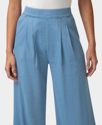 Women's Fluid Denim Palazzo Sleepwear Pant