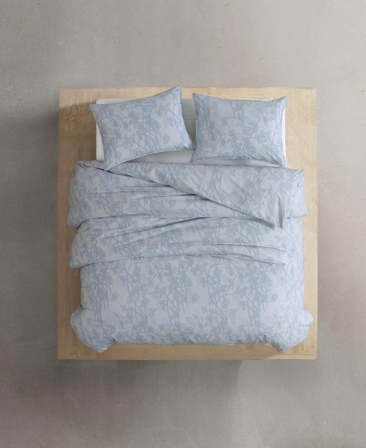 Calvin Klein Bayberry Percale 3-Pc Duvet Cover Set