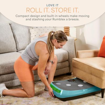 Rumblex 4D Vibration Plate Exercise Machine – Triple Motor Oscillation, Linear & Pulsation for Whole Body Fitness