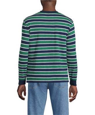 Men's Long Sleeve Slub Crew T-Shirts