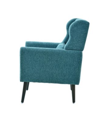 Ergonomic Velvet Chair w/ Waist Support