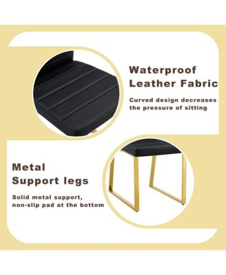 2-Pack Heavy-duty Chairs: Cushion, Iron Frame, Home/Office, Great Value