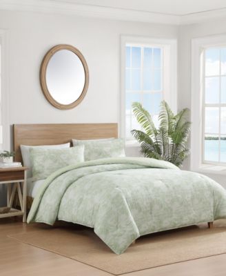 Beach Bluff Toile Cotton 3-Pc. Comforter Set, King