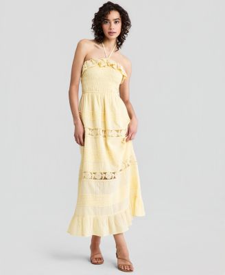 long striped maxi dress Essential Striped Maxi Dress – VICI