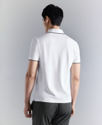 Men's Comfort Stretch Pique Polo Shirt