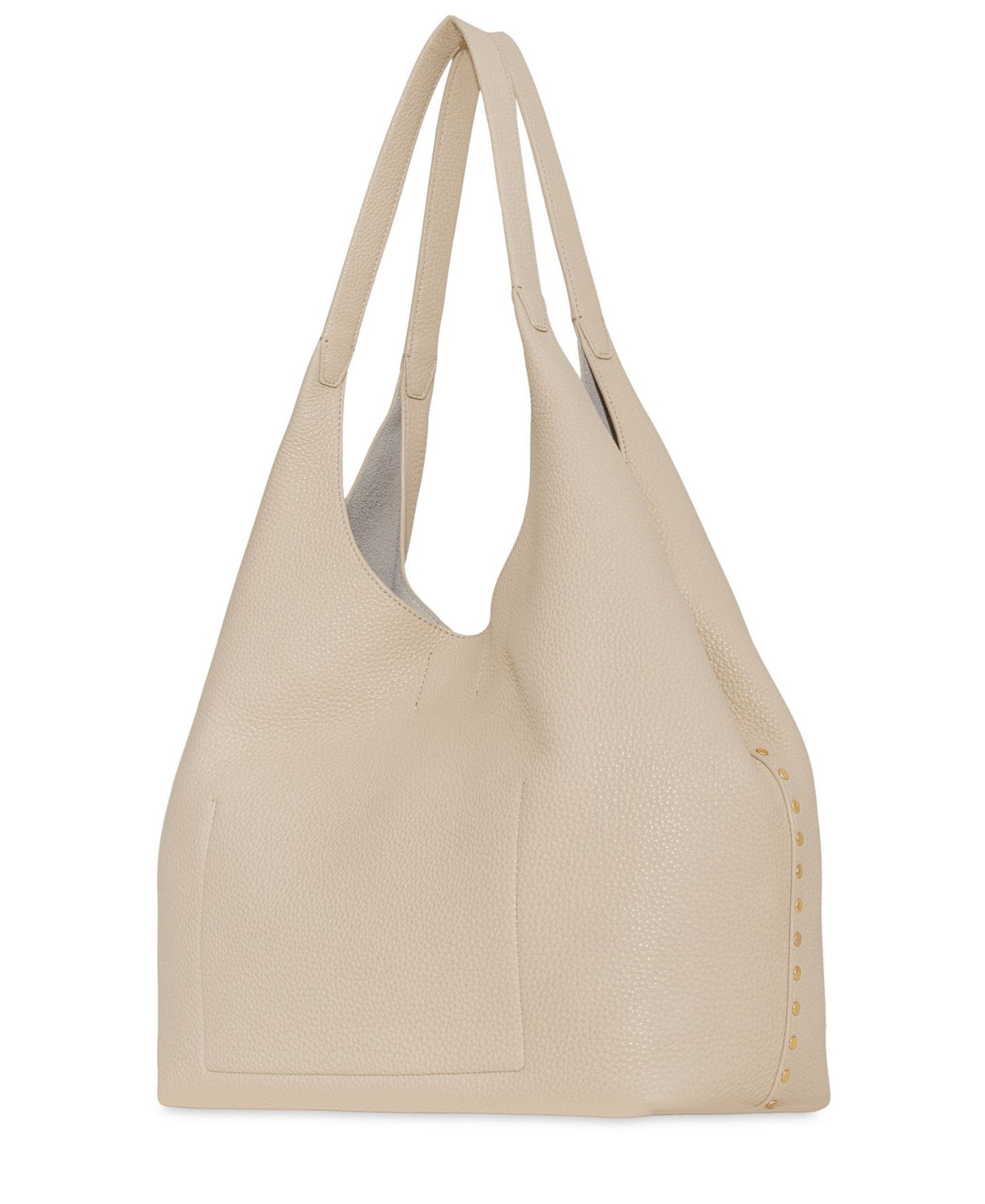Женская сумка Rebecca Minkoff Darren Signature Large Carryall, цвет: Серо-бежевый — фото 3