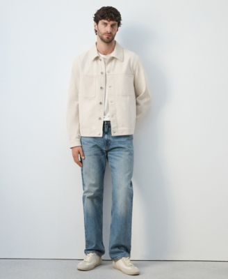 Men's Cotton Pockets Denim Jacket