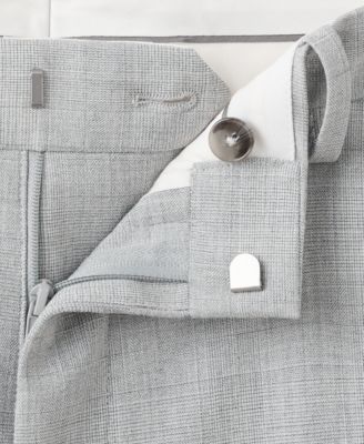 Men's Stretch Fabric Super Slim-Fit Suit Pants