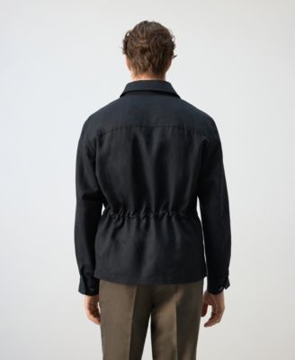 Men's Ruched-Back Lyocell Jacket