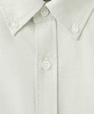 Men's Cotton Regular-Fit Oxford Shirt
