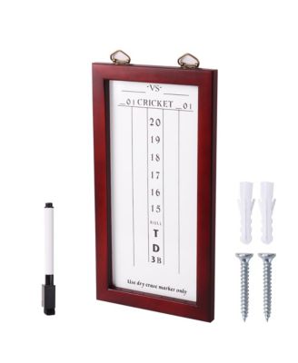 Chalk Dart Game Scoreboard with Chalks
