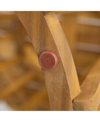 Outdoor Round Top Acacia Wood Dining Table,Round Bistro Table