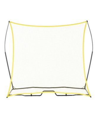 7 x 7 Ft Soccer Rebounder Net with Carry Bag