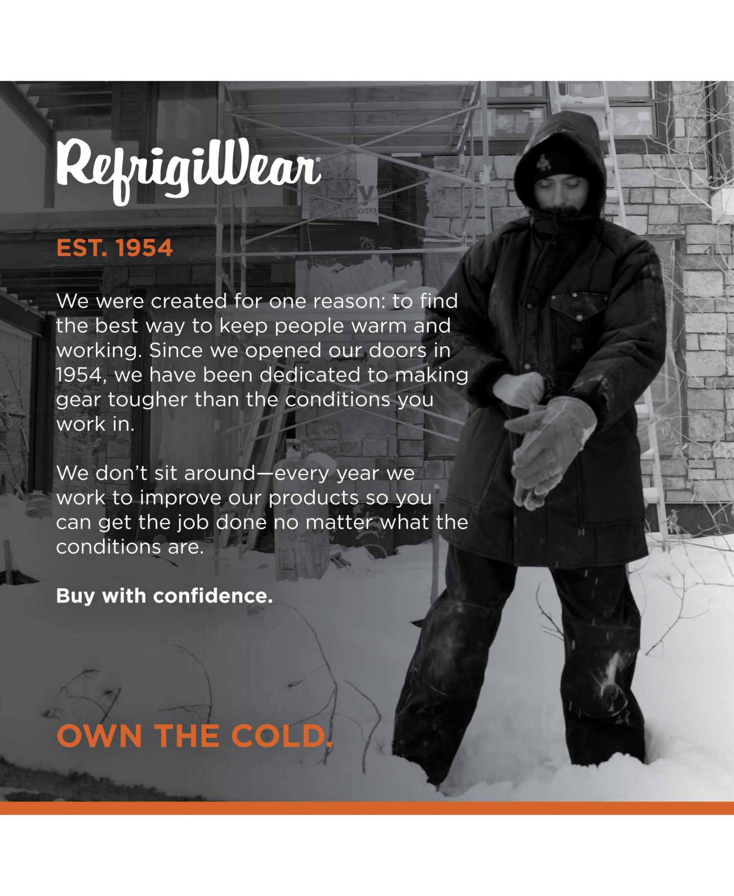 Men's Iron-Tuff Ice Parka Insulated Winter Jacket, -50degree(s)F Comfort Rating, Water-Resistant and Windproof