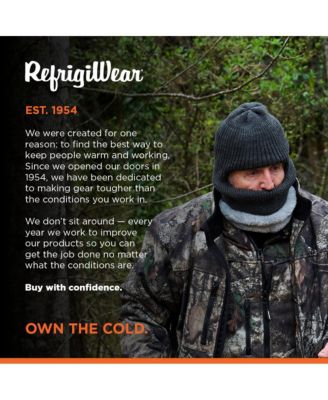 Men's Sherpa-Lined Balaclava - Insulated Full-Face Winter Mask with Thermal Comfort