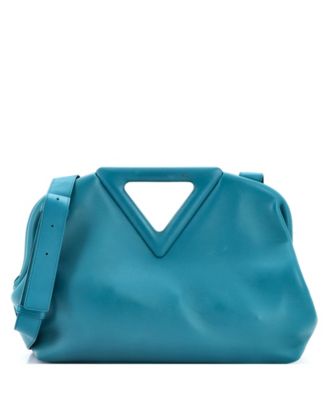 Medium Point Shoulder Bag Leather