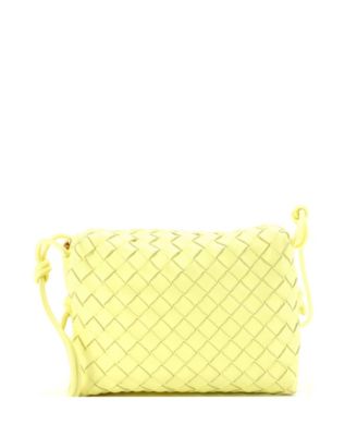 Small Loop Crossbody Bag Intrecciato Nappa