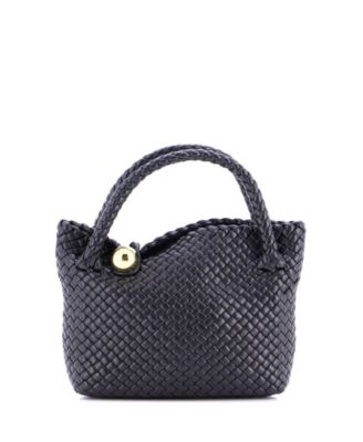 Small Tosca Bag Intrecciato Leather