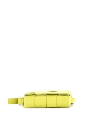 Cassette Belt Bag Maxi Intrecciato Leather