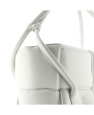 Large Arco Bag Padded Maxi Intrecciato Leather