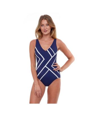 Women's Mirage Full Coverage V-Neck One Piece