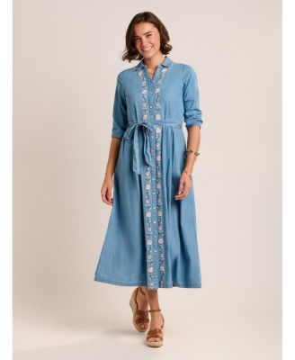 Women's Viviana Embroidered Maxi Dress