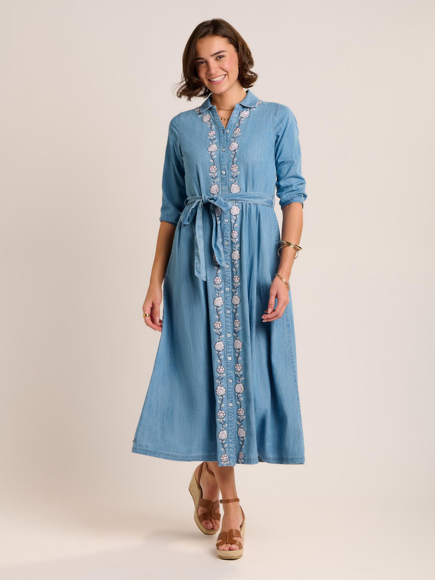 Women's Viviana Embroidered Maxi Dress