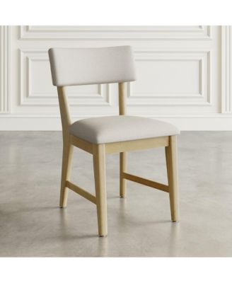 Beck Contemporary Upholstered Split Back Dining Chair (Set of 2)