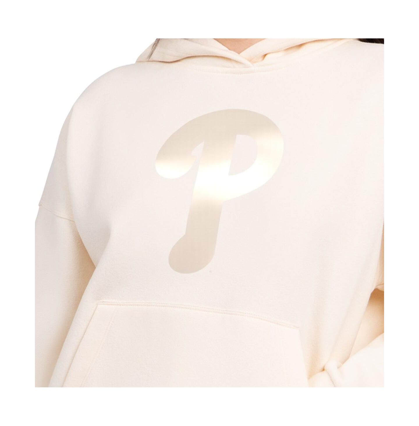 Женское худи Starter Cream Philadelphia Phillies Pastel Relaxed — фото 3