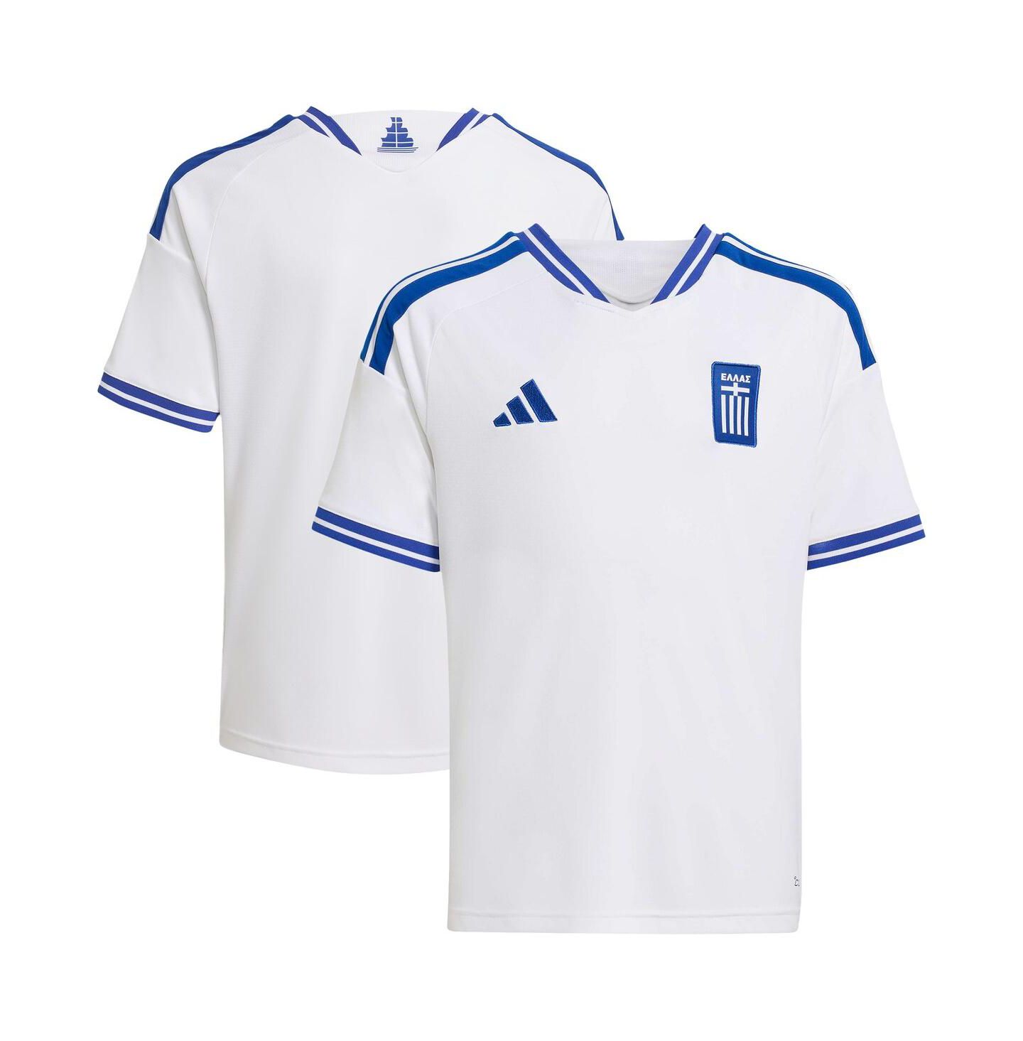 Детское джерси adidas сборной Греции FIFA x World Cup 2026 Replica, White — фото 1