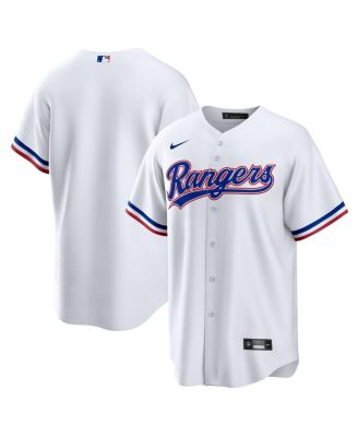 Men's White Texas Rangers Home Big & Tall Replica Jersey