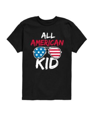 Boys' Toddler 2T-5T Instant Message All American Kid Short-Sleeve Graphic T-Shirt