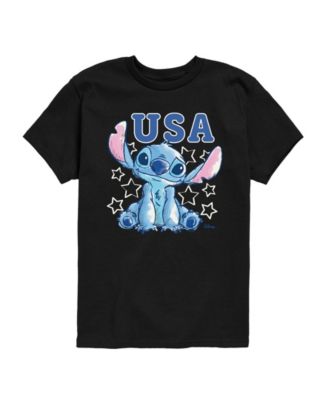 Boys' Toddler 2T-5T USA Stitch Stars Short-Sleeve Graphic T-Shirt