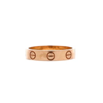 Pre-Owned Cartier Love Wedding Band Ring - 18k rose gold 1090$