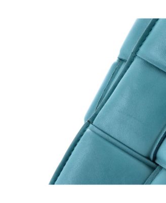 Cassette Chain Crossbody Bag Padded Maxi Intrecciato Leather