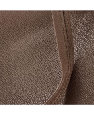 Small Phantom Tie Cabas Tote Leather