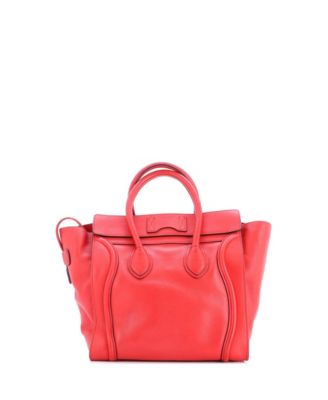 Mini Luggage Bag Grainy Leather