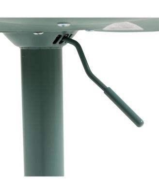 Bar Stools Set of 2 – Modern PU Leather Counter Height Barstools with Back