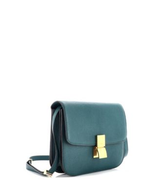 Medium Classic Box Bag Grainy Leather