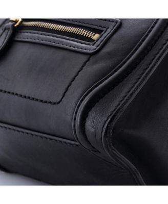 Nano Luggage Bag Smooth Leather