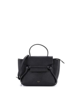 Nano Belt Bag Textured Leather