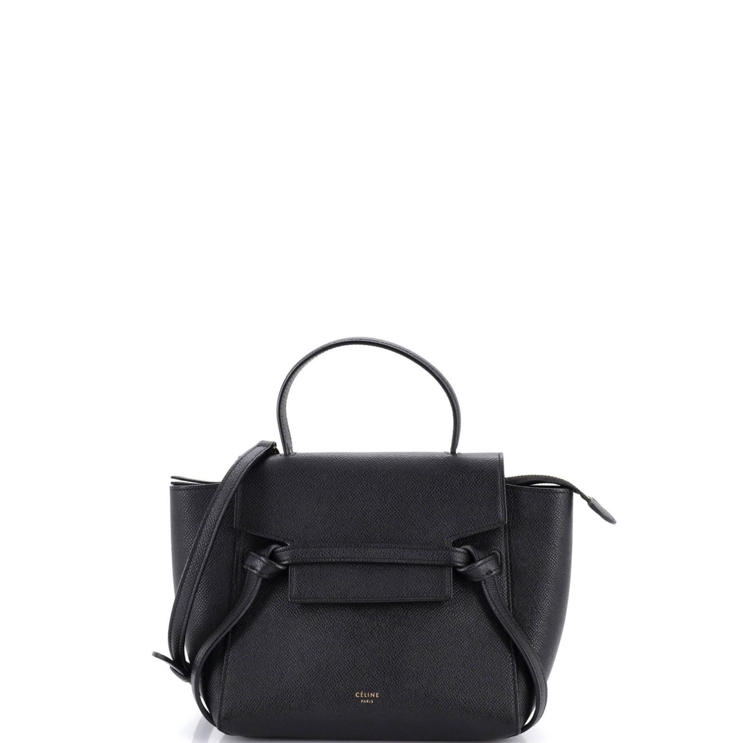 Nano Belt Bag Textured Leather